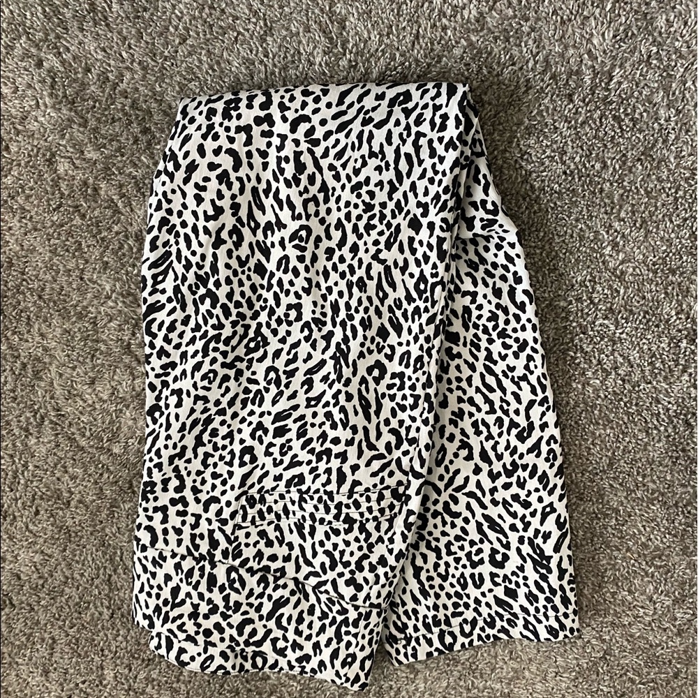 LEOPARD DRESS PANTS